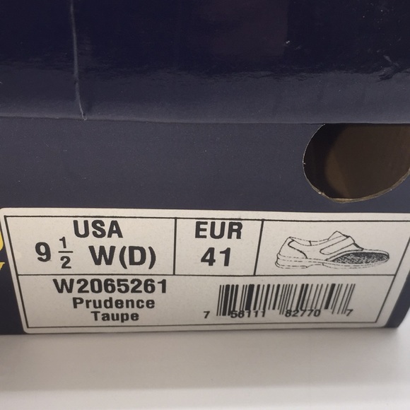 Propet Prudence Taupe W2065 Woman’s Walking Comfort Shoes Size 9.5 Wide Width - Picture 3 of 13